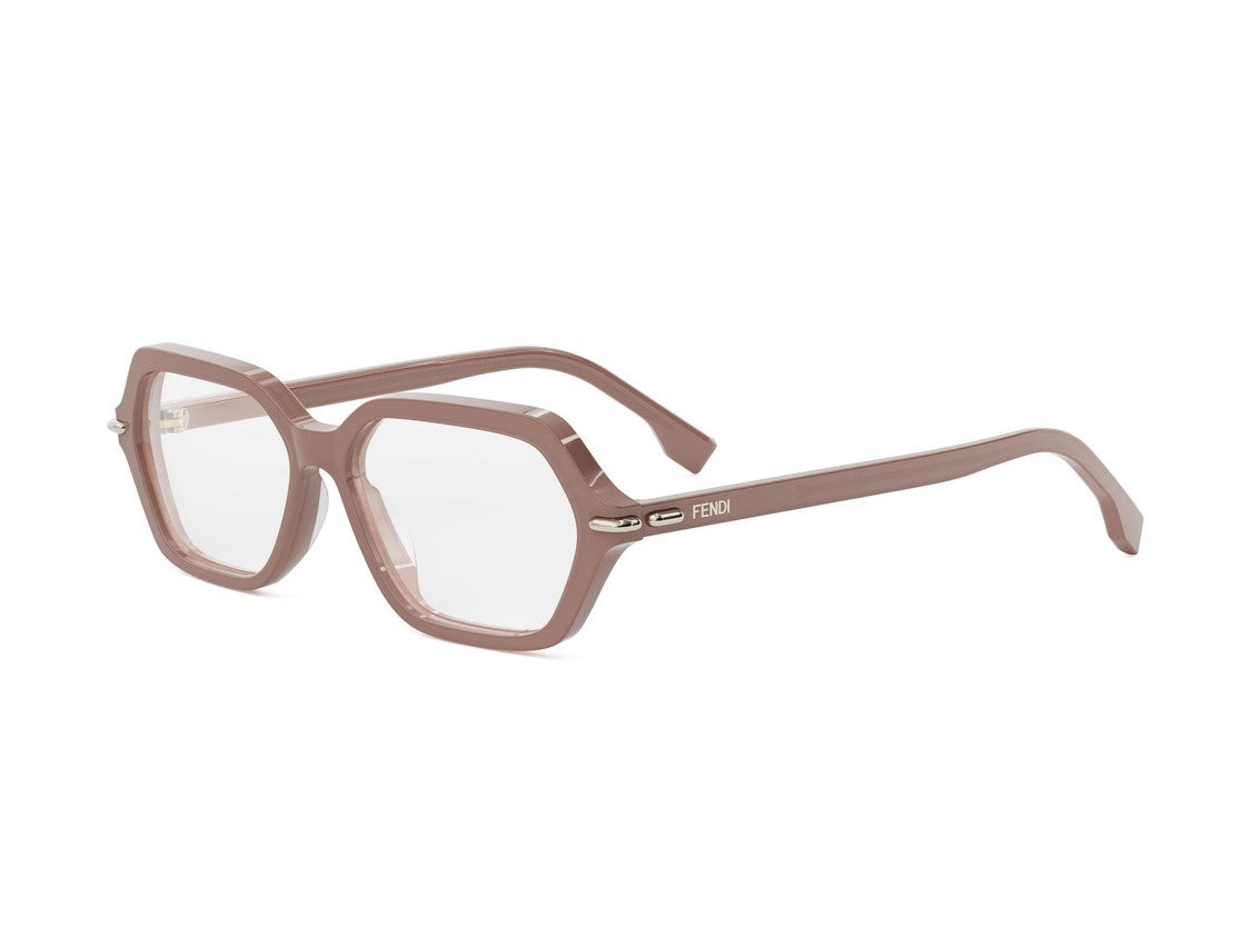 Fendi Fe50125i Hexagonal Acetate Sunglasses