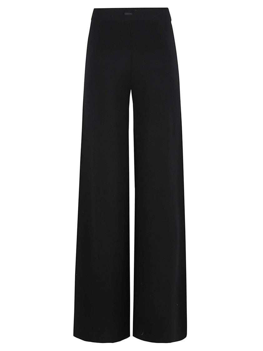 Max Mara Wide-Leg Cropped Trousers With Clean Waistband