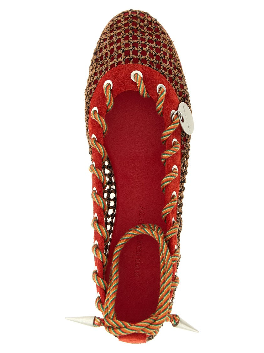 Kiko Kostadinov Reticella' Ballet Flats