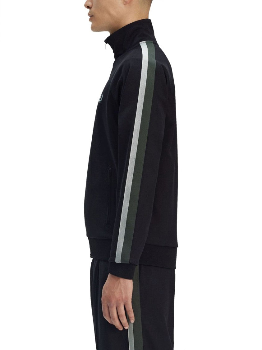 Fred Perry Tailored Track Jacket With High Collar