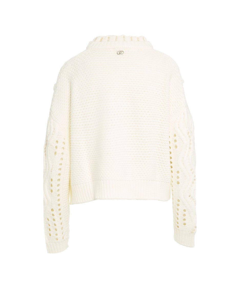 Liu Jo Cable-Knit Sweater