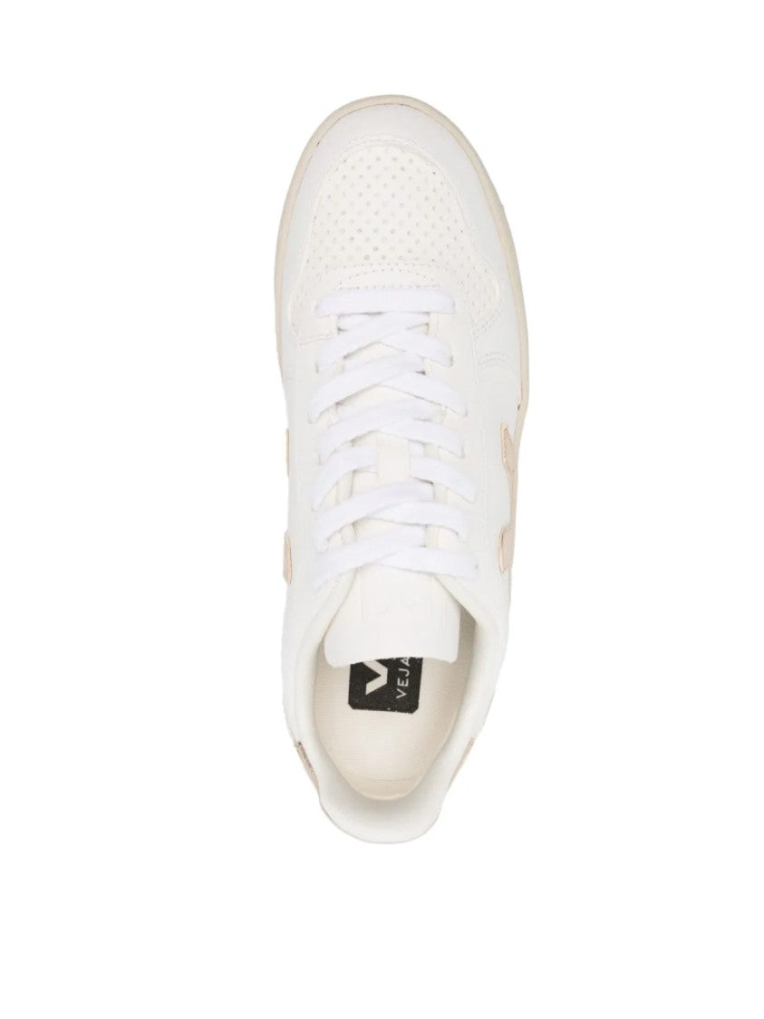 Veja V-10 Chromefree Leather Sneakers