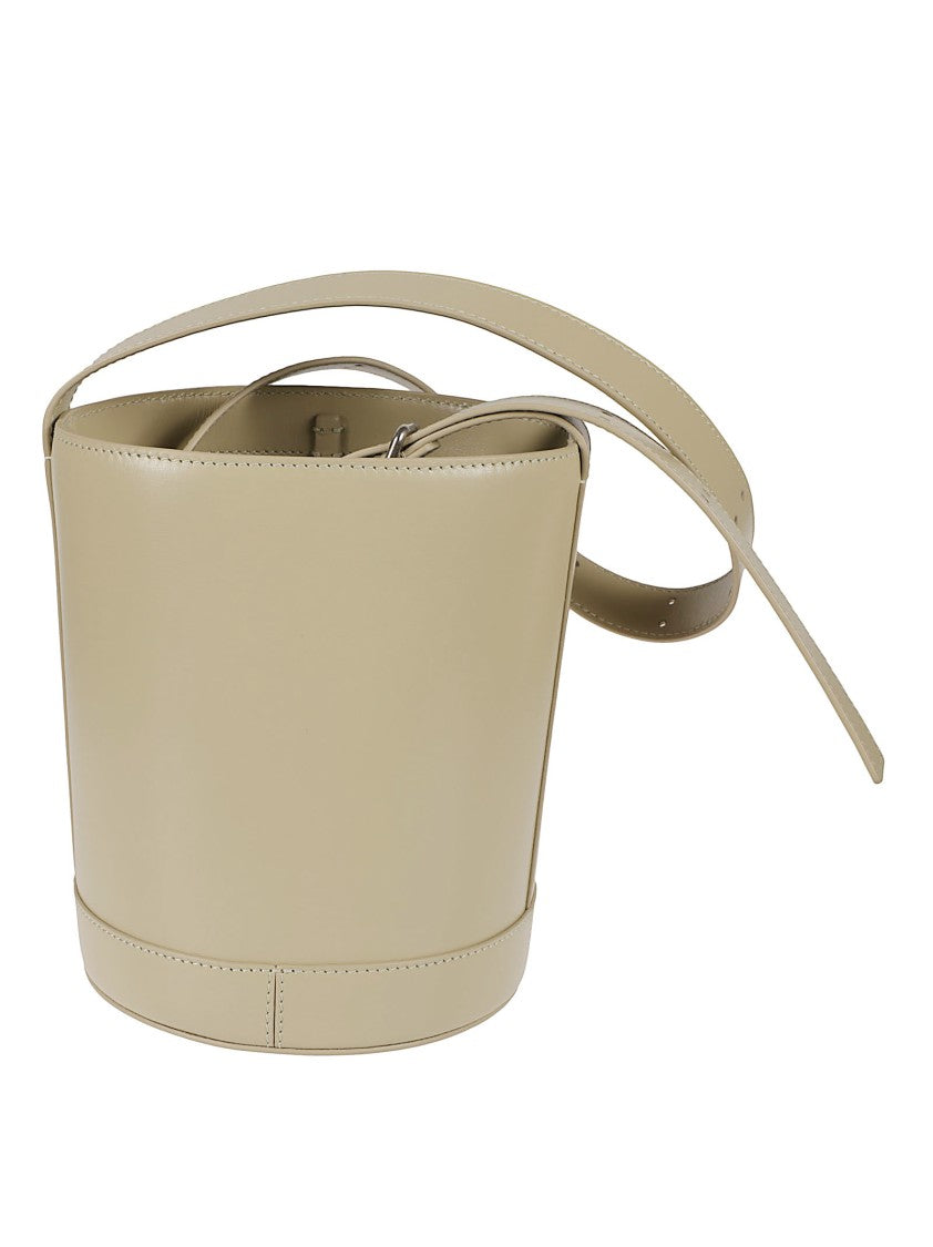 Jil Sander Bucket Bag With Smooth Silhouette And Adjustable Strap