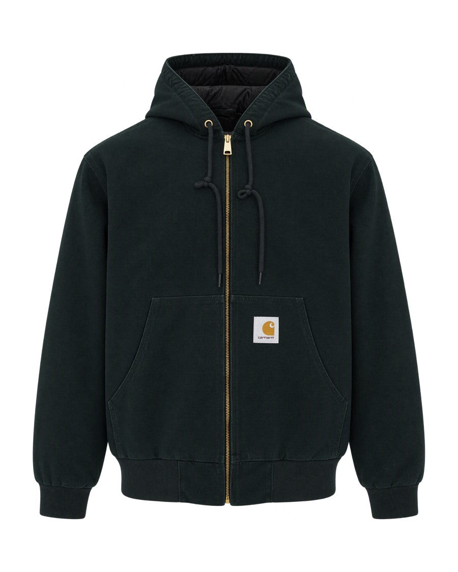 Carhartt Wip Raven Heavy Cotton Canvas Hooded Jacket