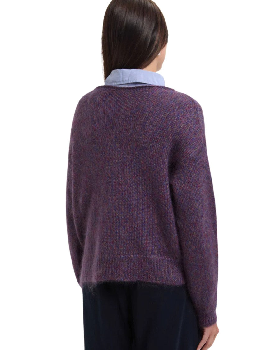 Ct Plage Mohair-Silk Pullover With Side Slits