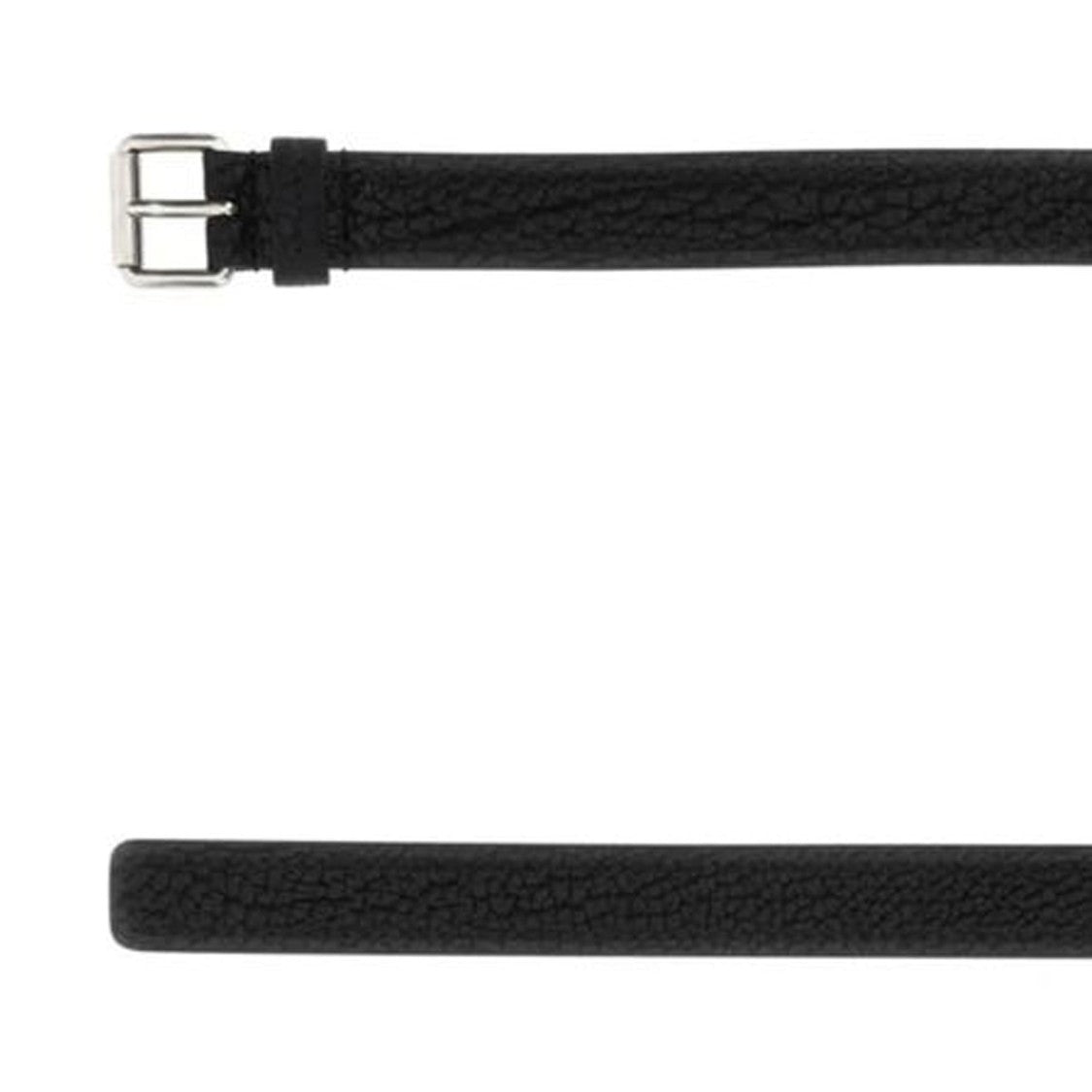 Prada Black Leather Belt
