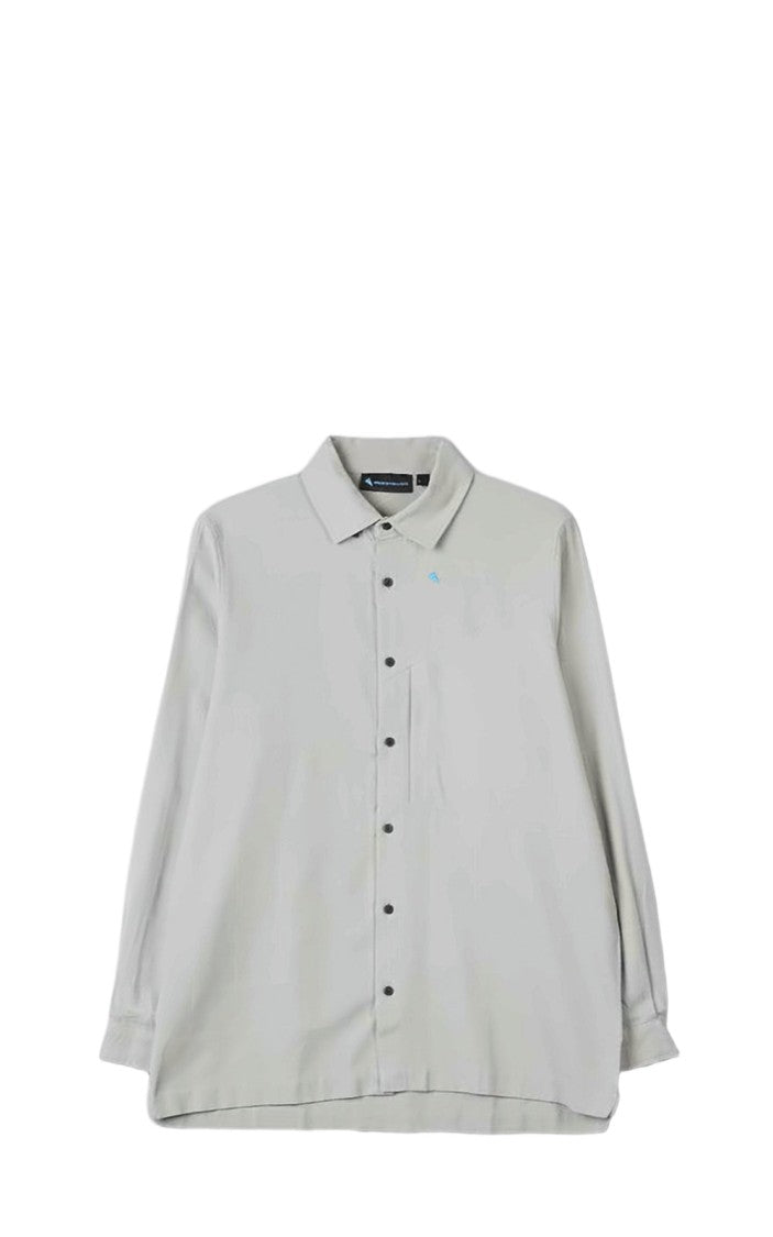 Klattermusen Relaxed Fit Long-Sleeve Shirt With Classic Collar