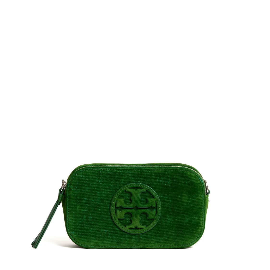 Tory Burch Miller Flocked Mini Crossbody Bag