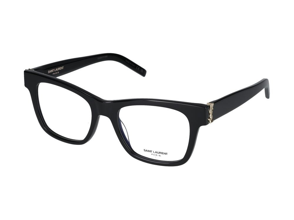 Saint Laurent Eyeglasses Sl M118 001 Black Black Transparent 52/18/140