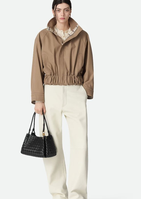 Bottega Veneta Woven Black Shoulder Bag