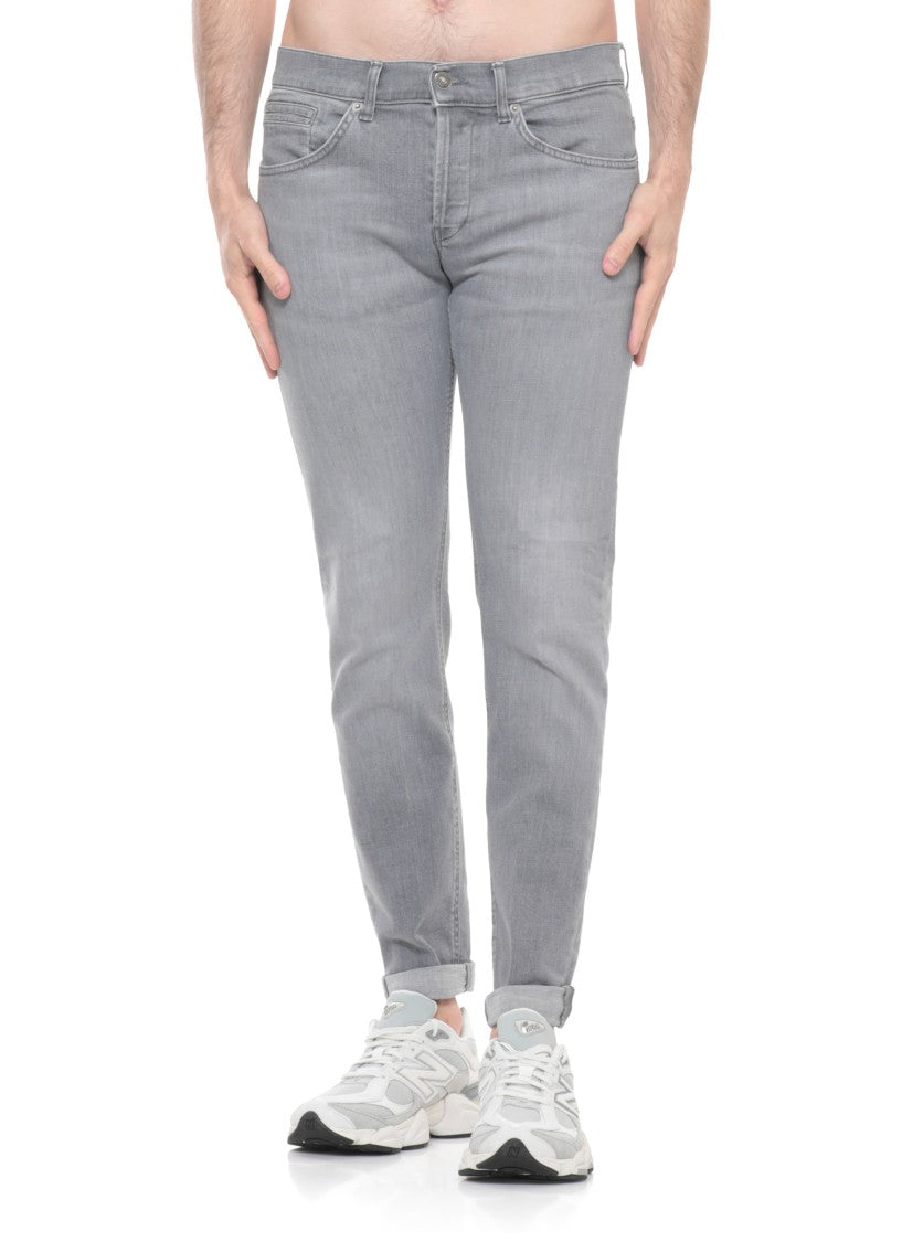 Dondup Grey George Cotton Trousers