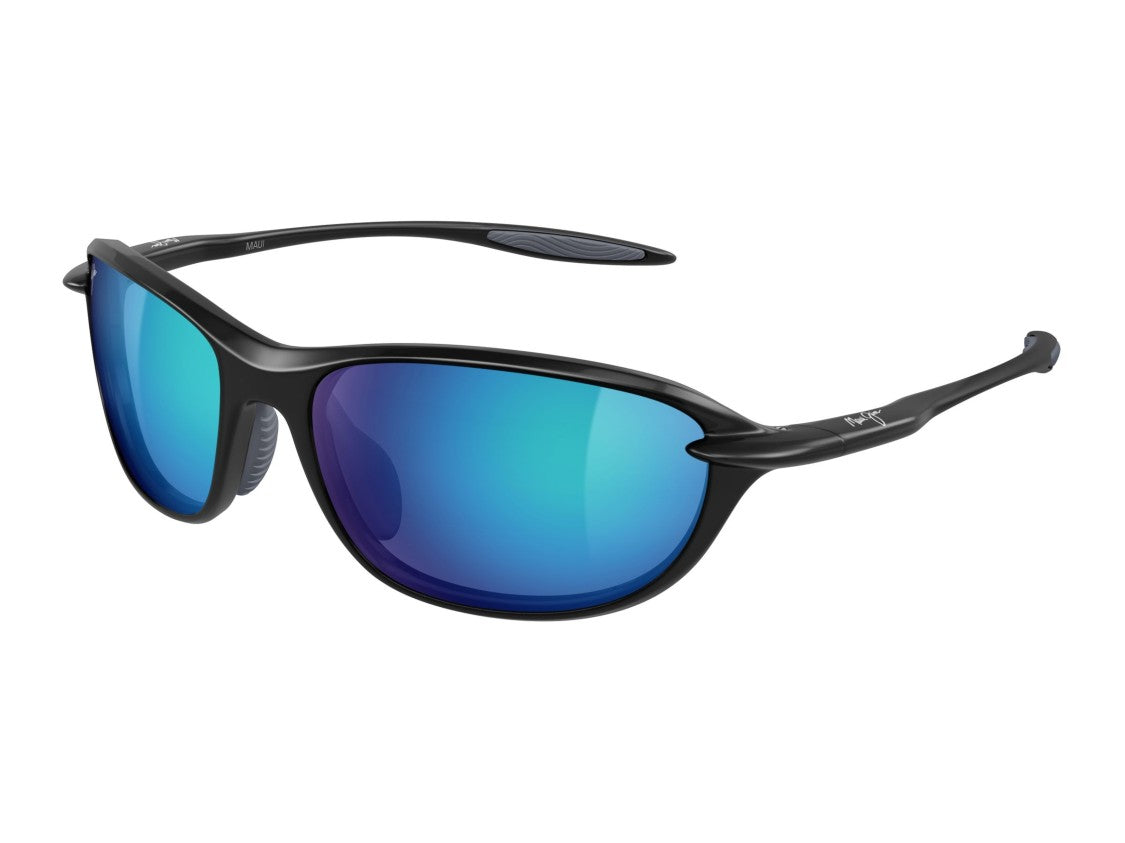 Maui Jim Black Mj0338s Gradient Plastic Sunglasses