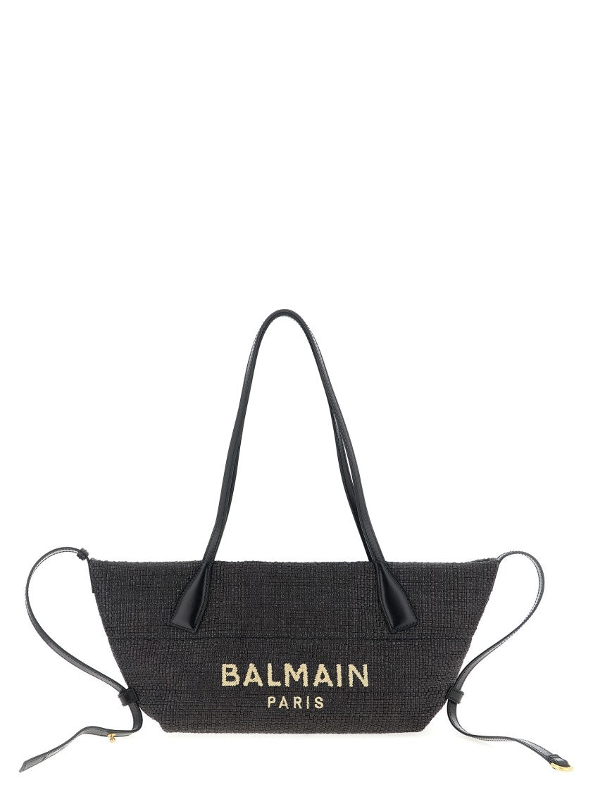 Balmain Shopping 'Track-Small Rafia'