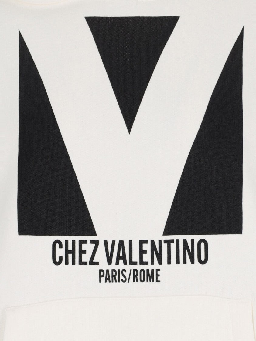 Valentino "Chez" Hoodie – White