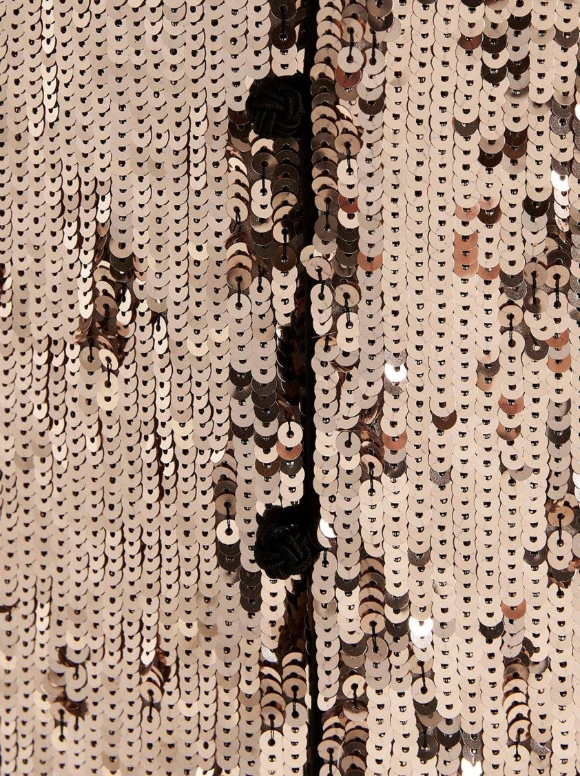 Gucci Silk Shirt With Sequin Embroideries