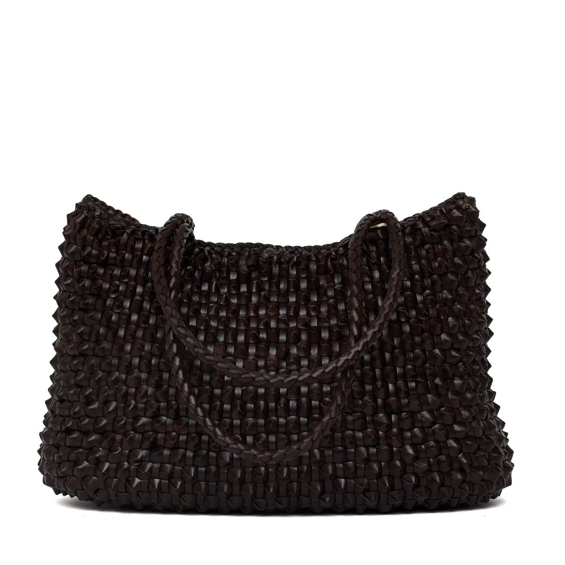 Dragon Diffusion Cactus Weave Handwoven Leather Tote Bag