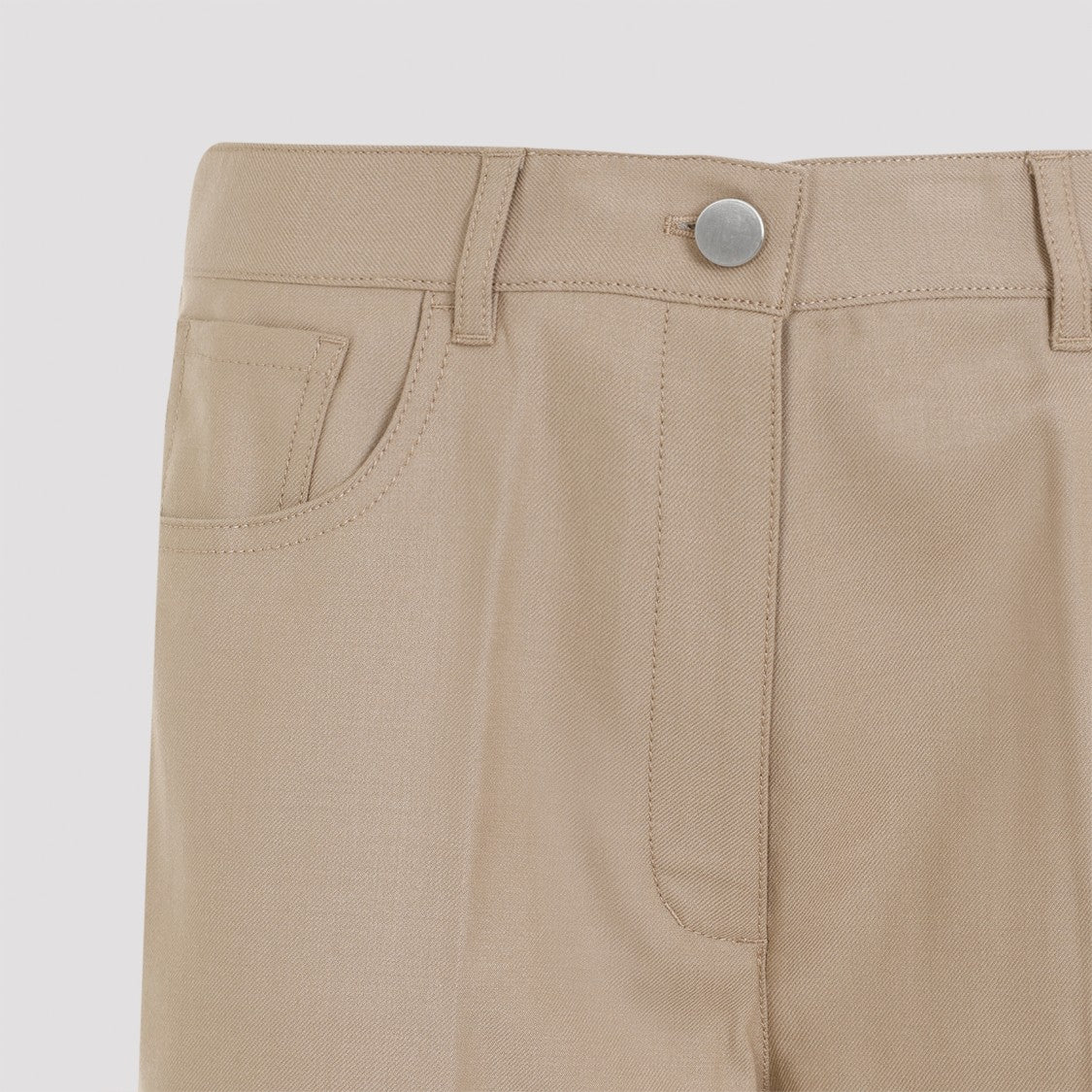 Theory Camel Brown Wool Pants