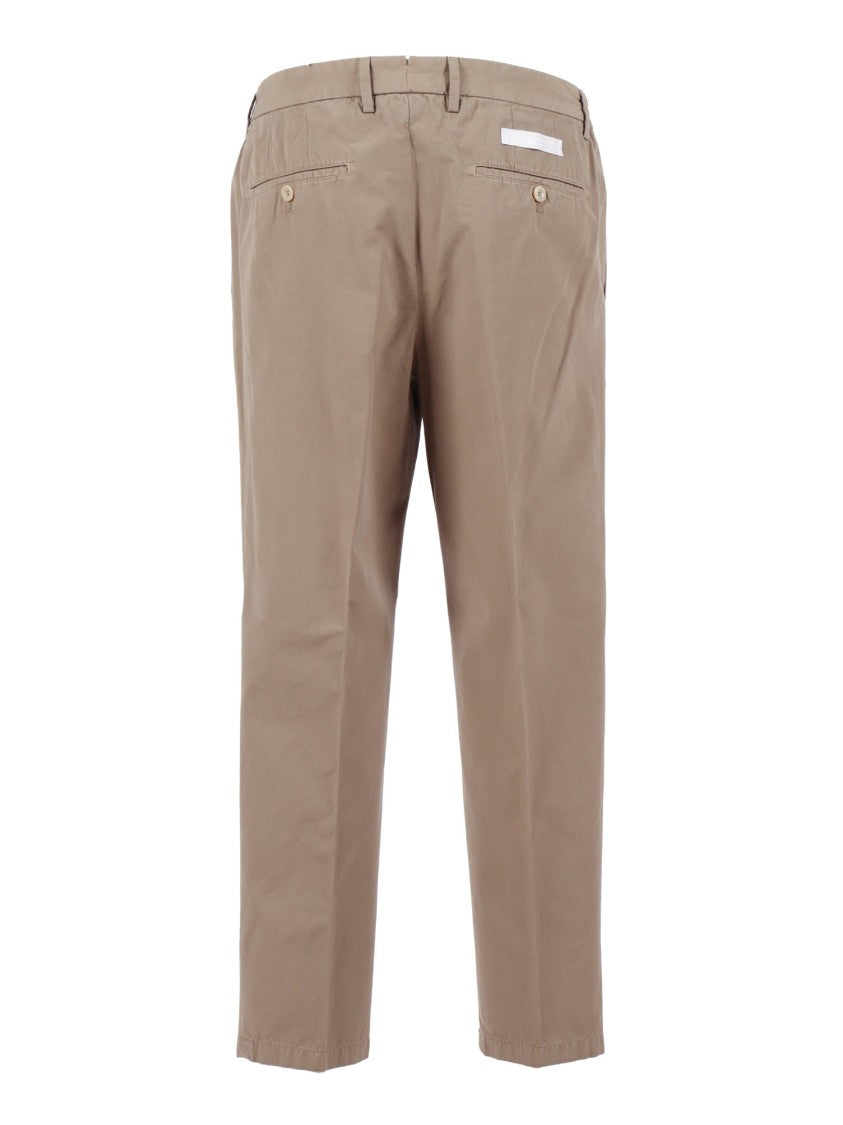 Briglia Straight Leg Cotton Straight-Leg Pants