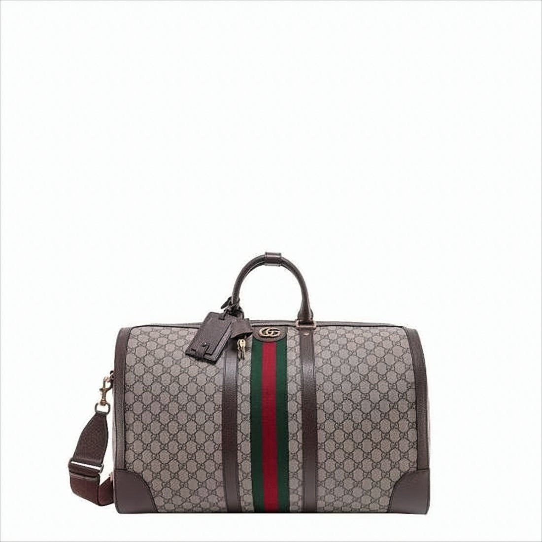 Gucci Monogram Canvas Tote Bag
