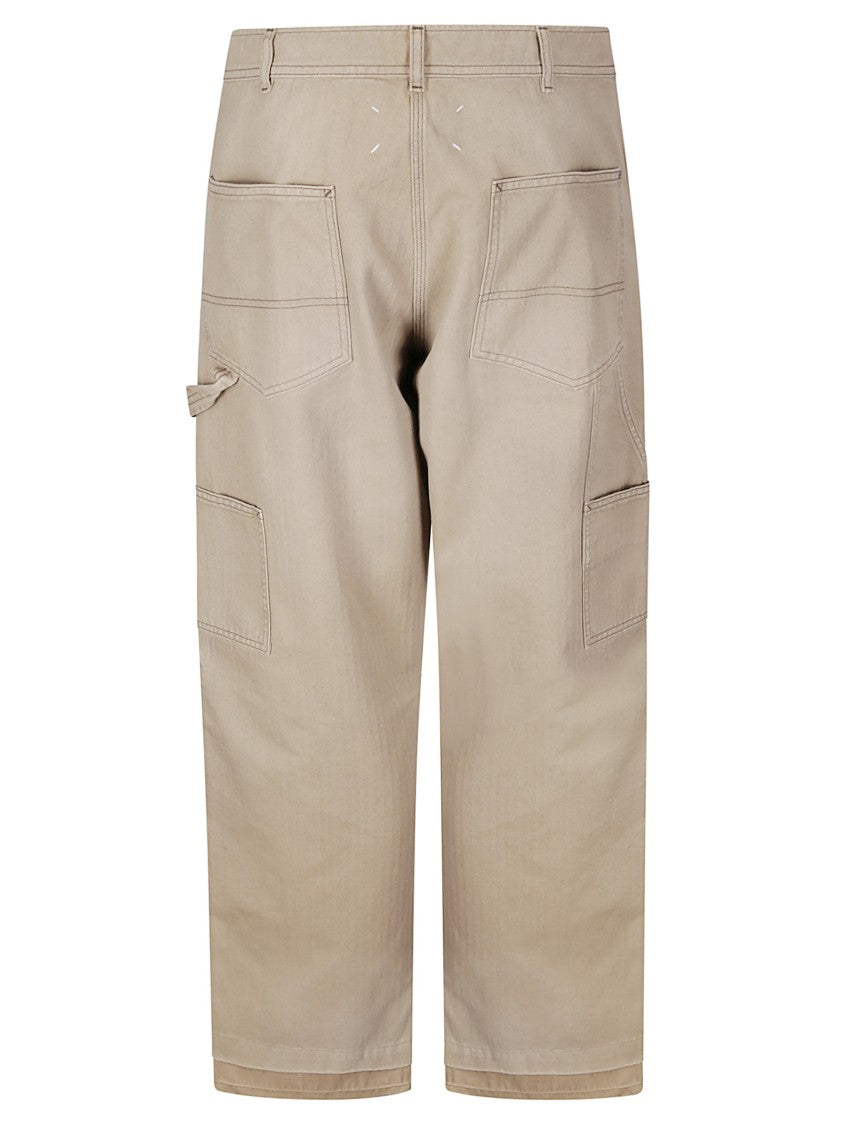 Maison Margiela Straight-Leg Twill Work Pants