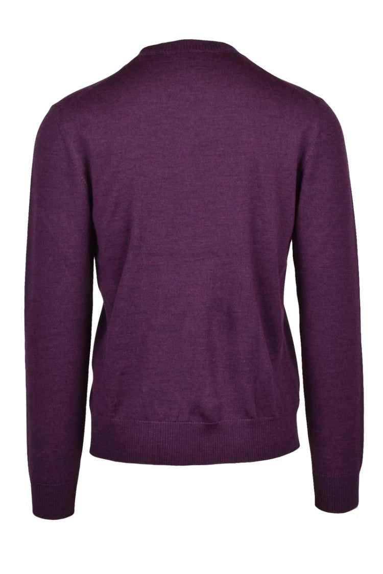 Ballantyne Wool Crewneck Pullover - Red