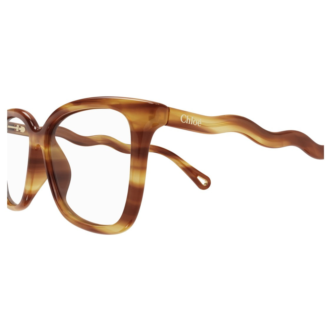 Chloé Ch0090o Tortoiseshell Square Frame Eyeglasses