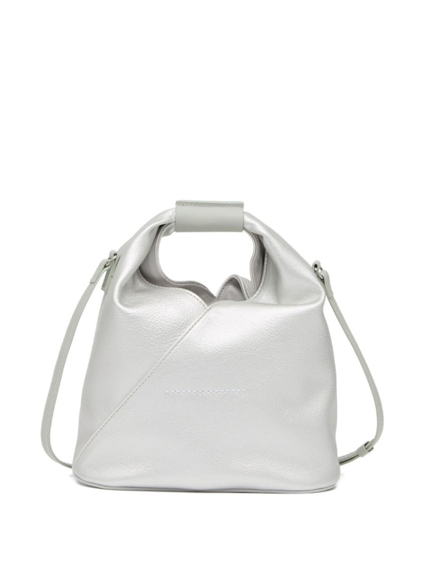 Mm6 By Maison Margiela Soft Metallic Finish Shoulder Bag