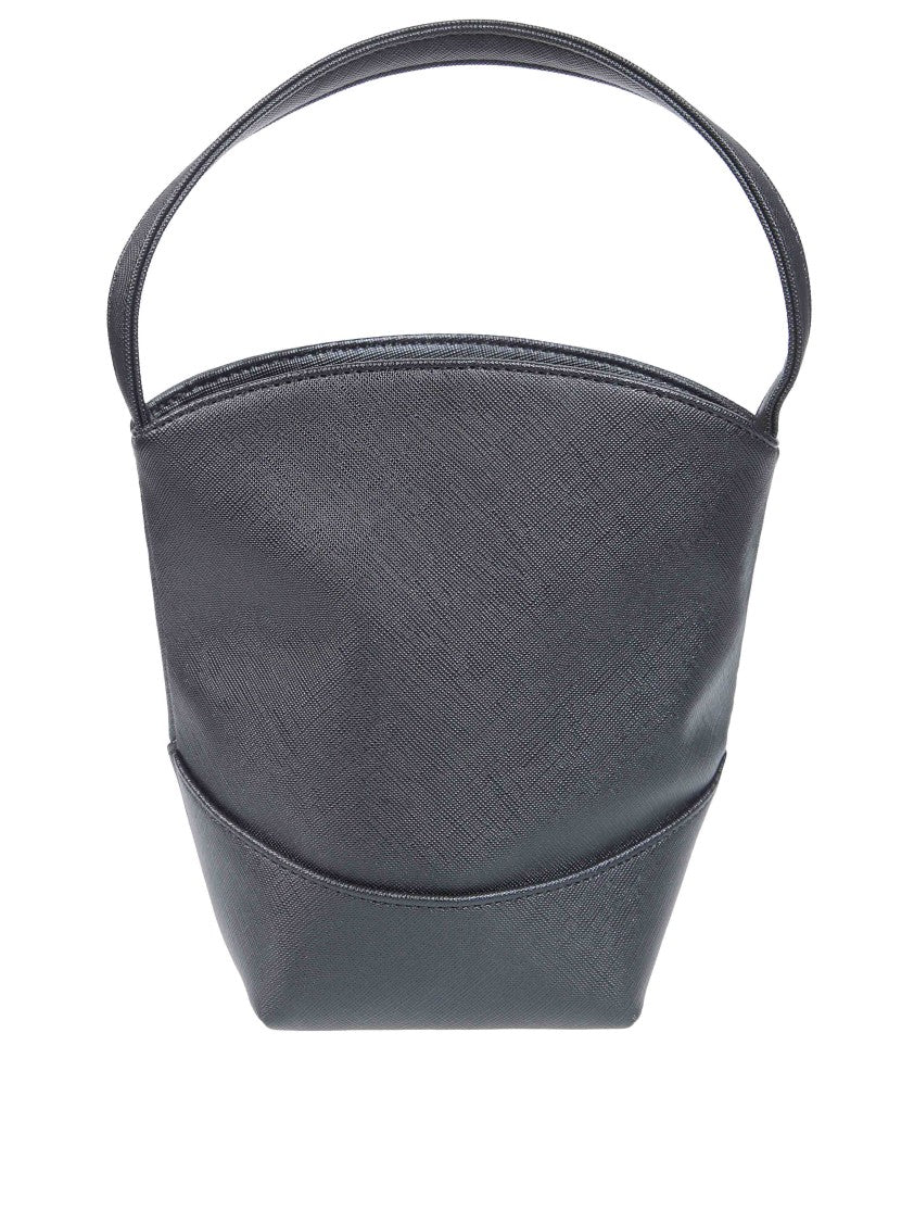 Marni Kids Black Mw121f Flower Basket Bucket Bag