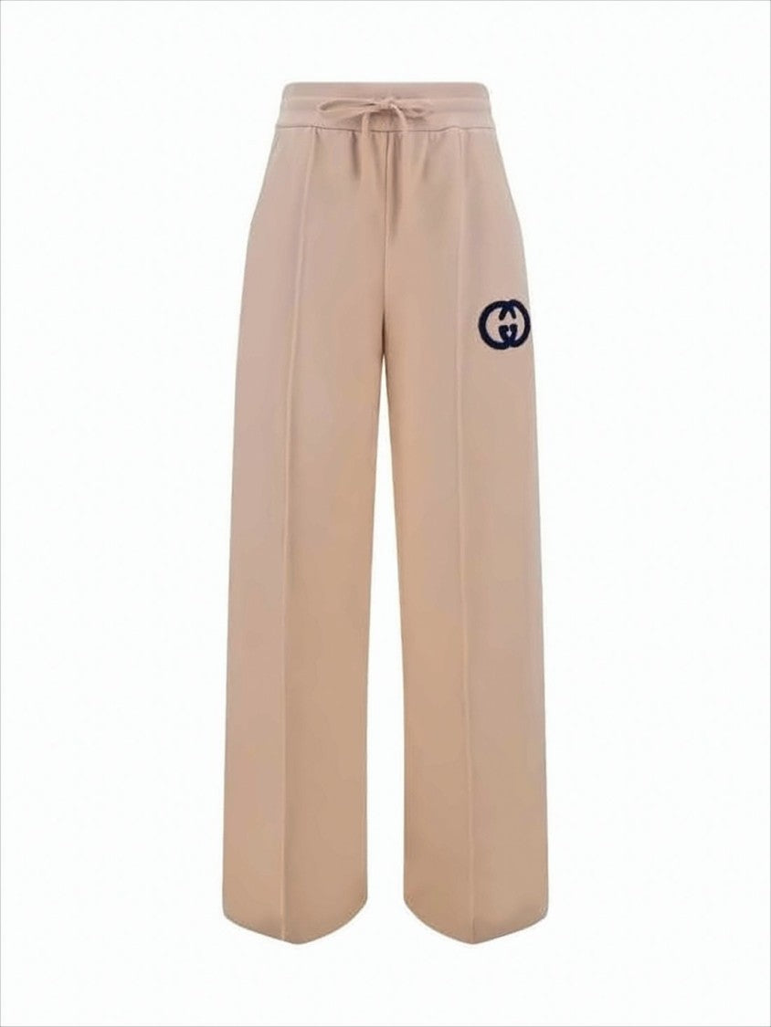 Gucci Relaxed Fit Cotton Straight Pants