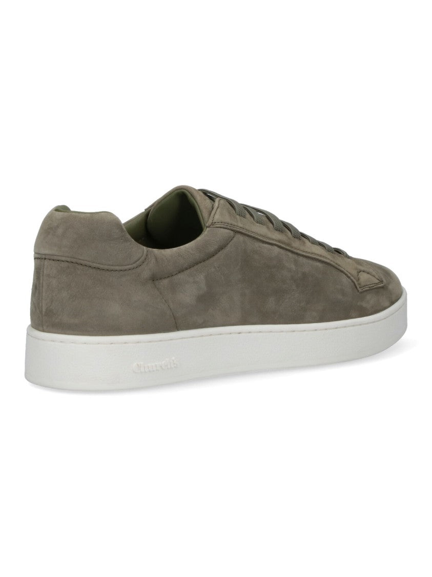 Church's Low-Top Suede Sneakers With Clean White Sole