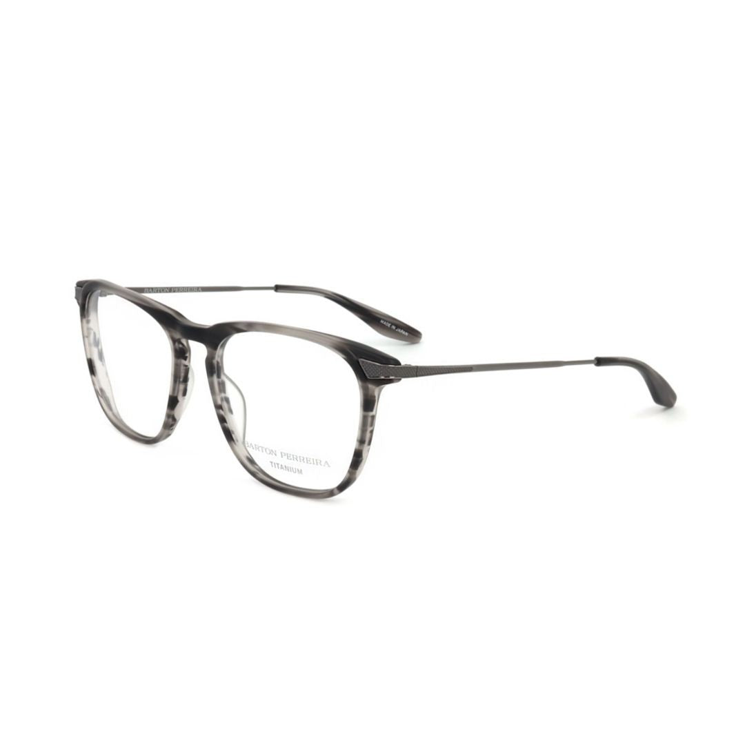 Barton Perreira Bp5274 541Lt Rectangular Gradient Eyeglasses With Metallic Temples
