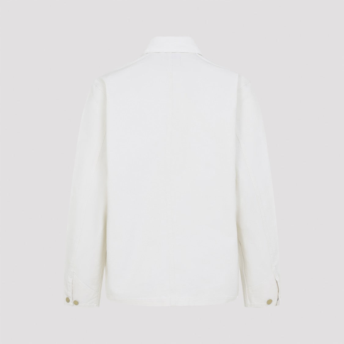 Carhartt Wip White Cotton Jacket With And Functional Pockets