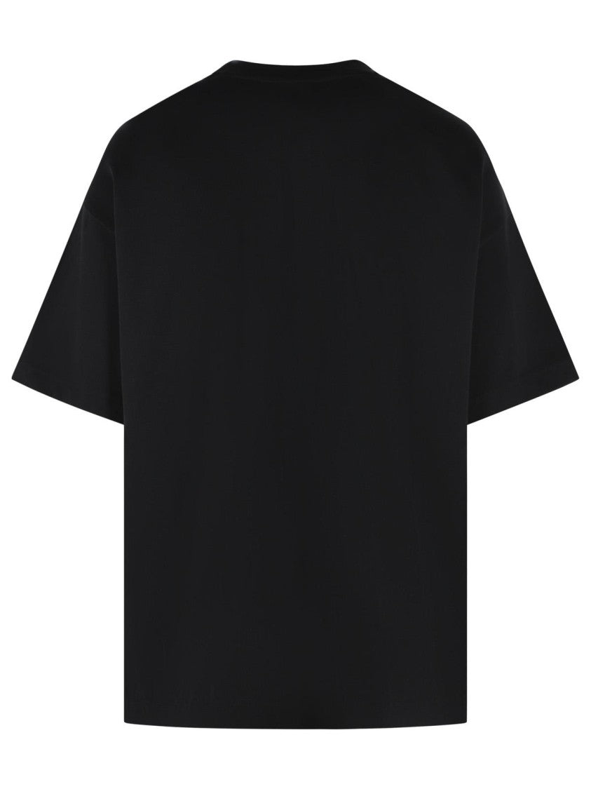 Casablanca 'Casa Airspray' Black Cotton T-Shirt