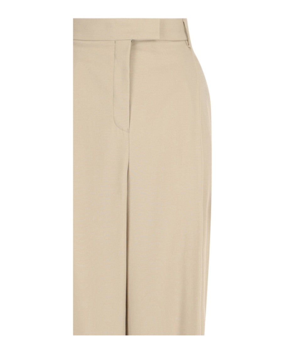 Ferragamo Wide-Leg Wool Trousers