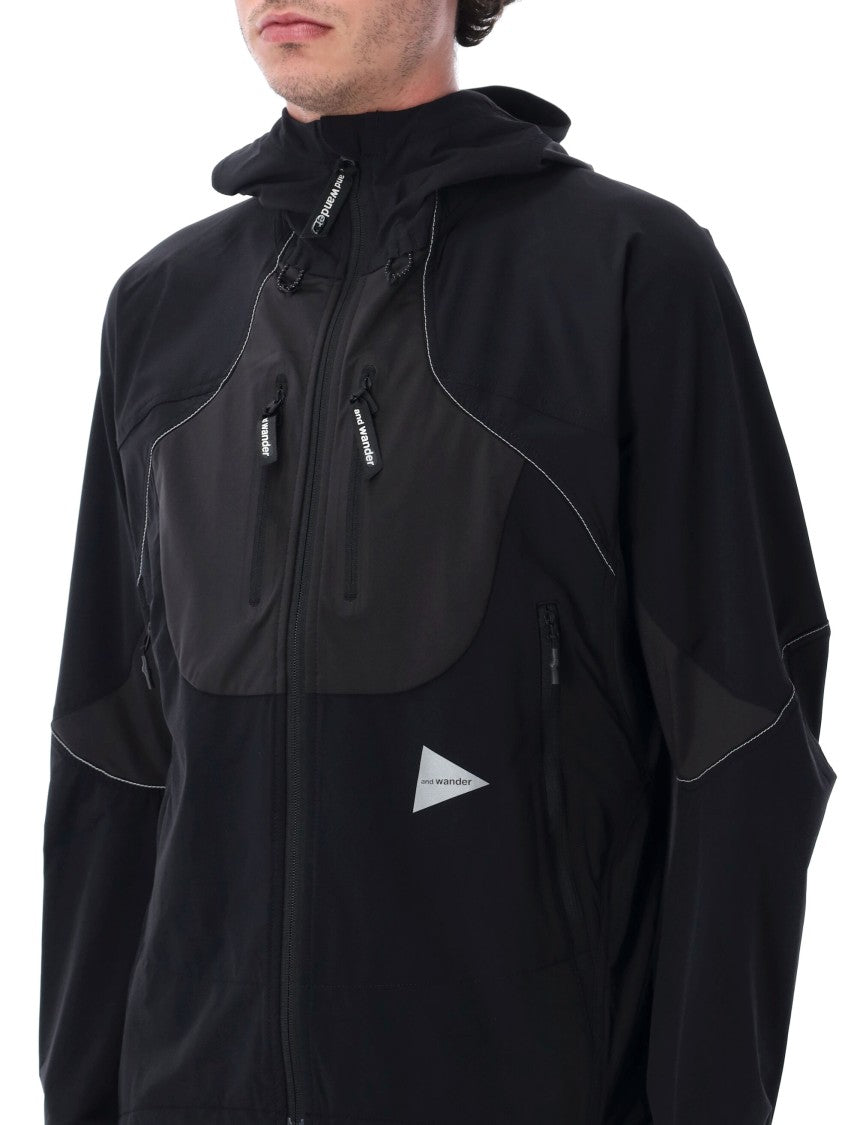 And Wander Lightweight Technical Zip Jacket