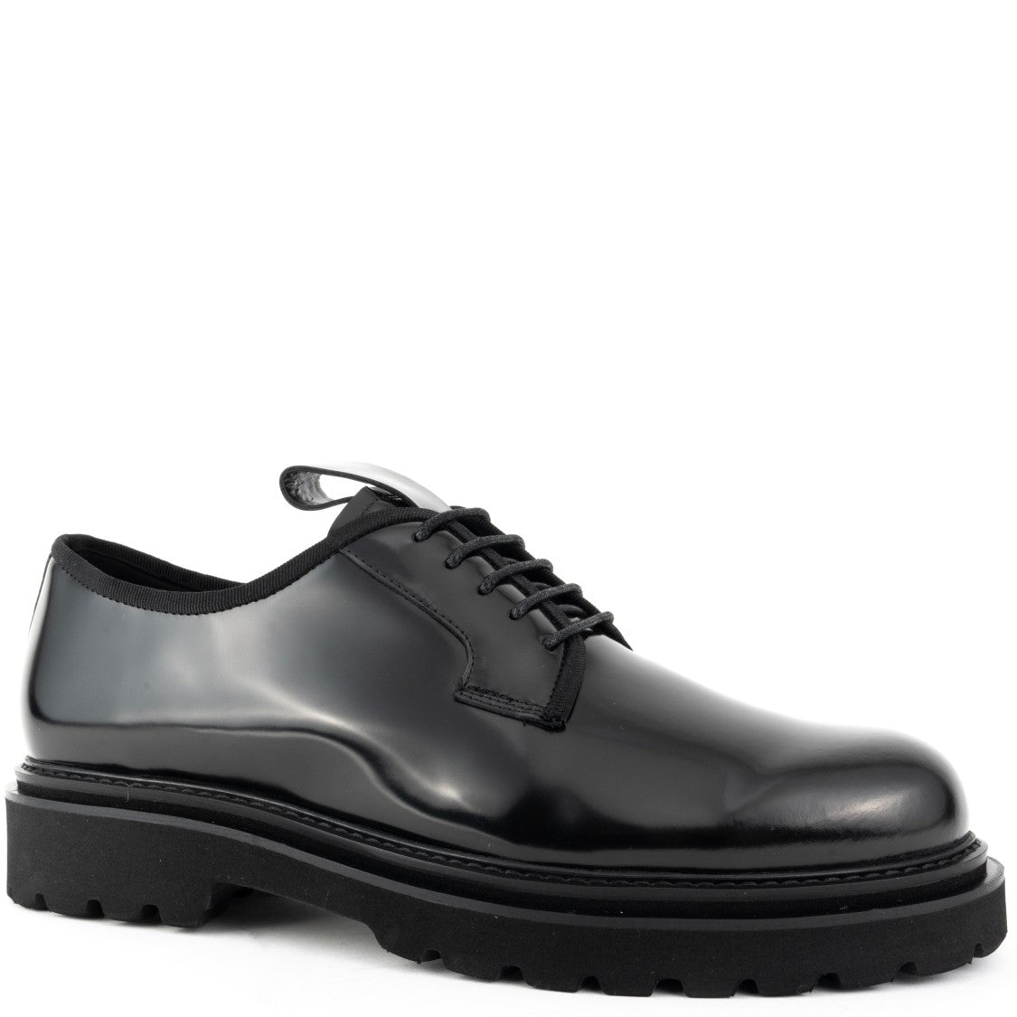 Sergio Moretti Classic Black Leather Formal Shoes