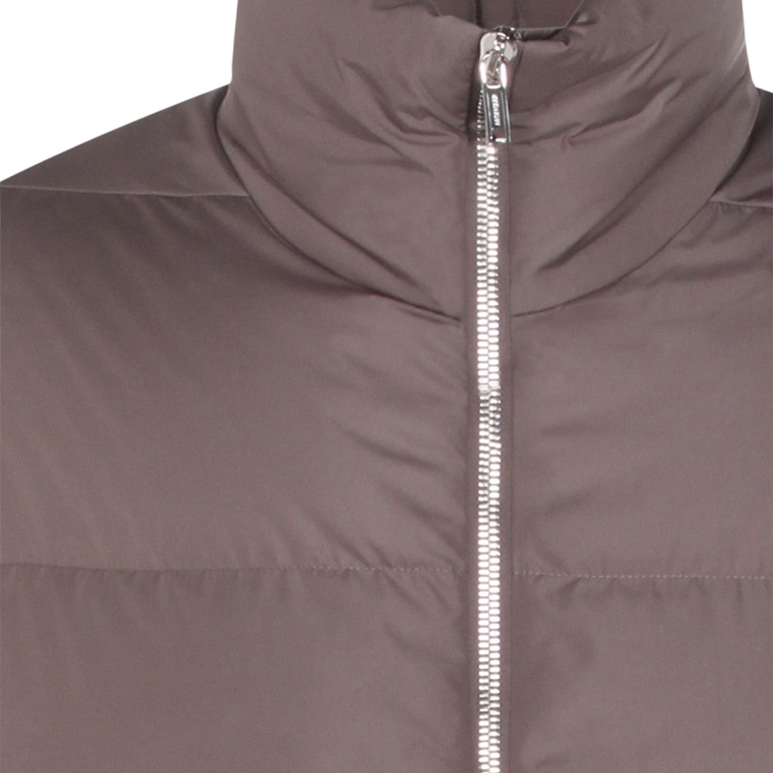 Moncler X Rick Owens Puffer Coat With Horizontal Quilting