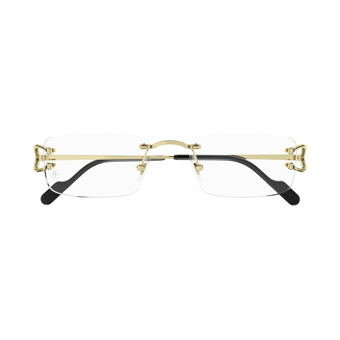 Cartier Ct0344o Rimless Rectangular Eyeglasses