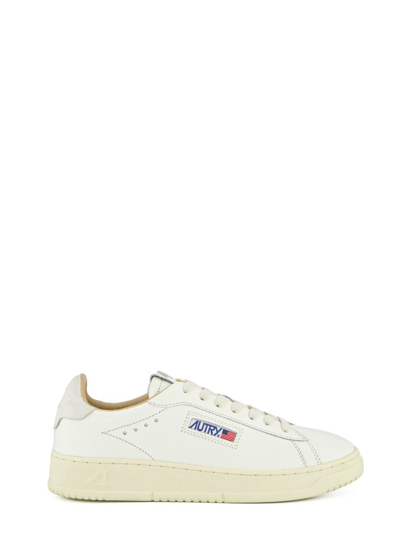 Autry White Leather Sneakers