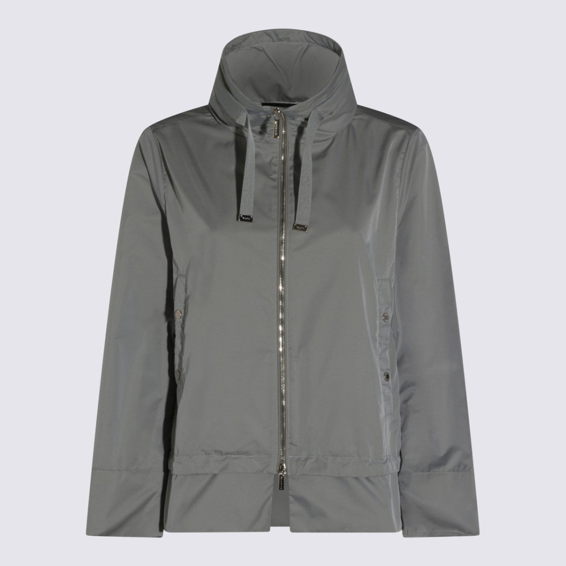 Moorer Grey Zip Casual Jacket