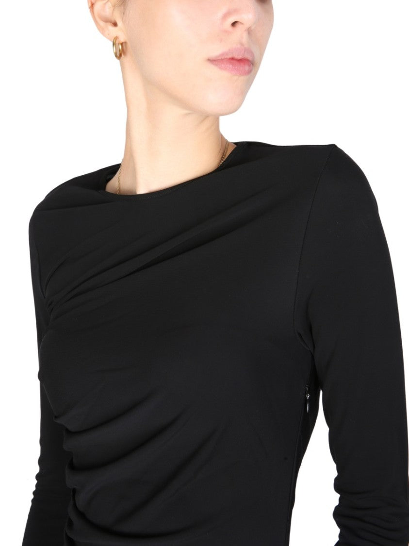 Dsquared2 Mini Dress With Drape Detail