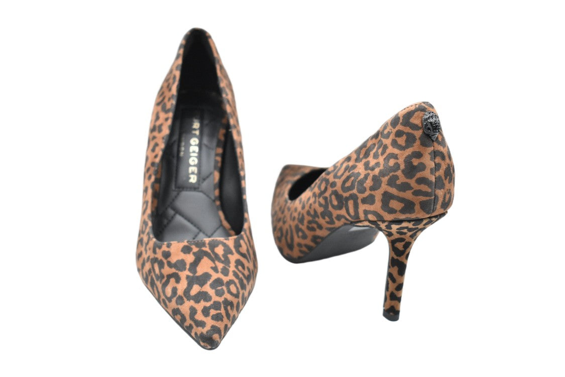 Kurt Geiger Brown Laced Comfort Elegant Low Shoes
