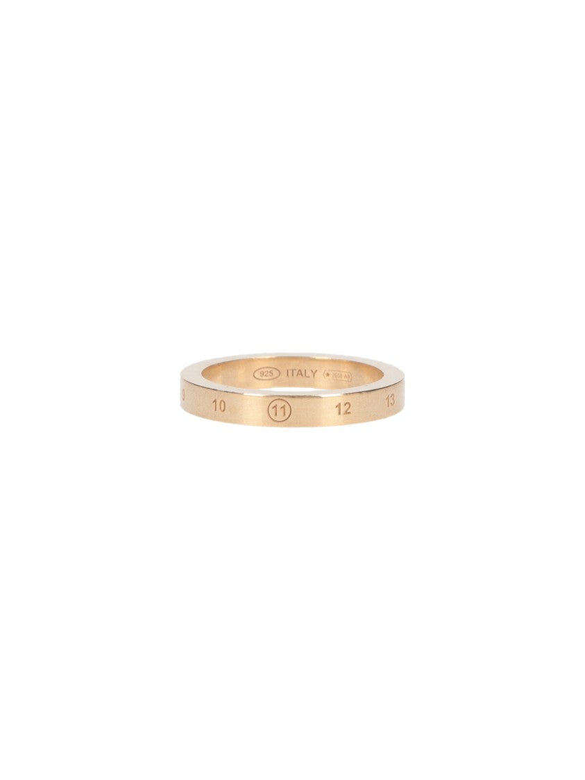 Maison Margiela Gold Numeric Silver Ring