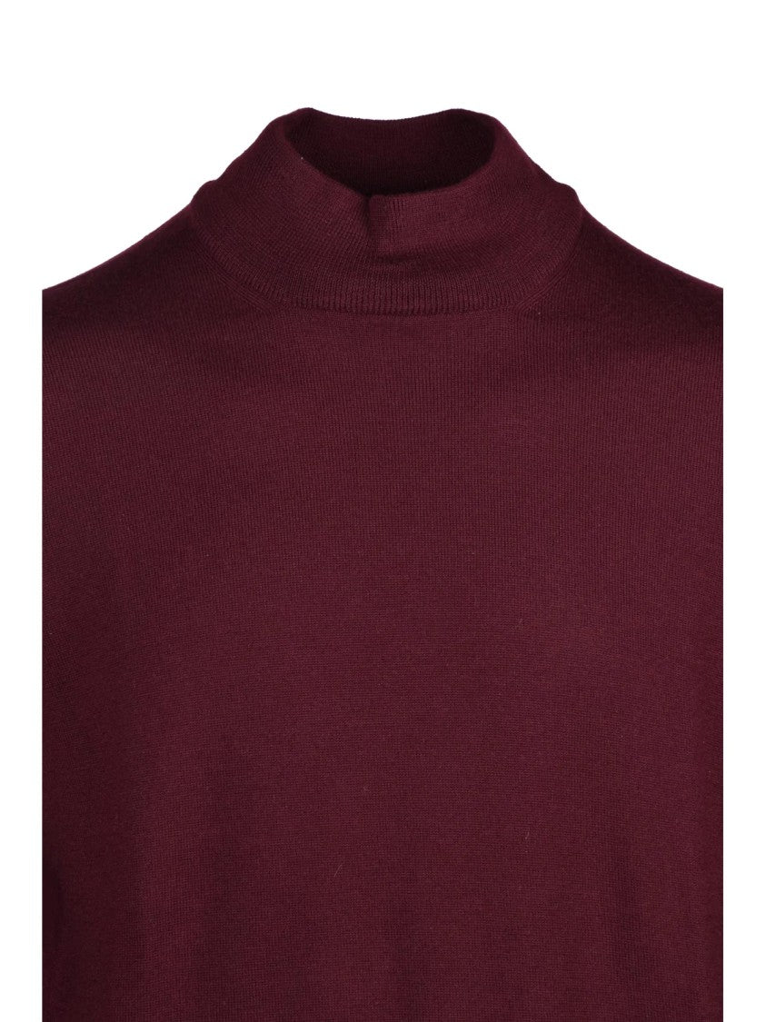 Gran Sasso Turtleneck Sweater In Fine-Knit Virgin Wool