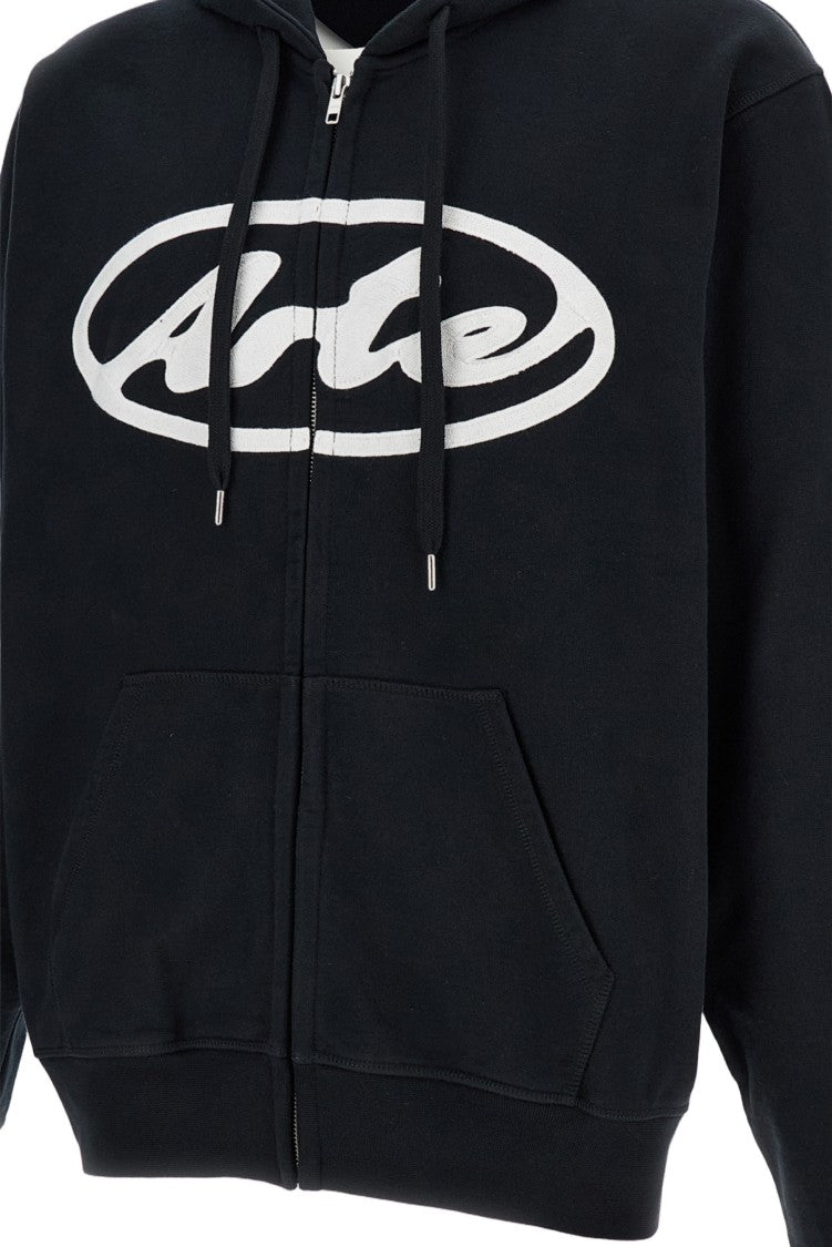 Arte Antwerp Circle Logo Zip Hoodie