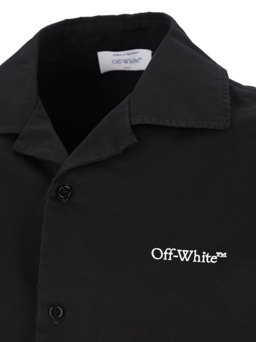 Off-White Brush Arrow Shirt – Black