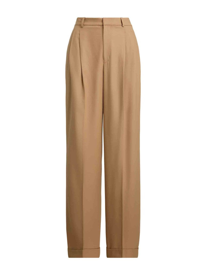 Polo Ralph Lauren Wide-Leg Trousers With Two-Pleat Design