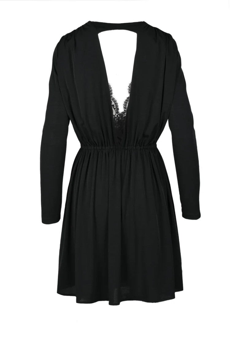 Ermanno Firenze Jersey Dress - Black
