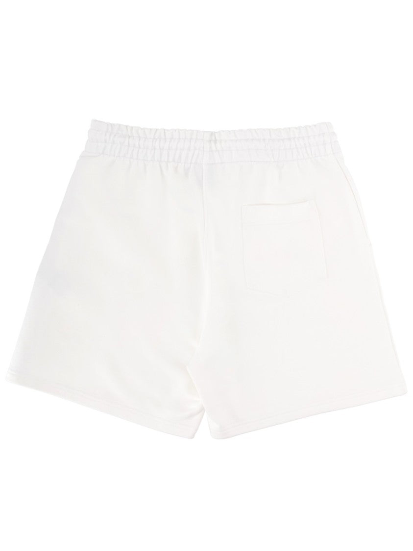Casablanca Elastic Waistband Logo Print Shorts