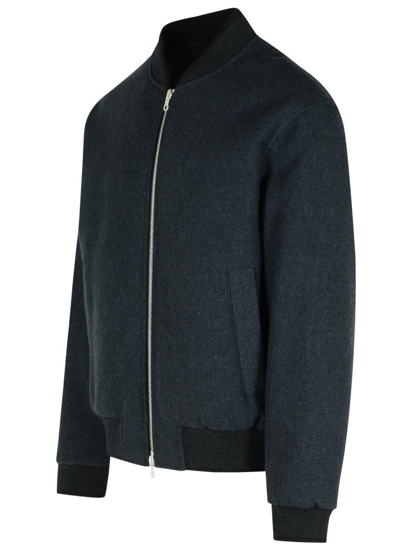Dries Van Noten 'Volker' Reversible Black Cotton Blend Jacket